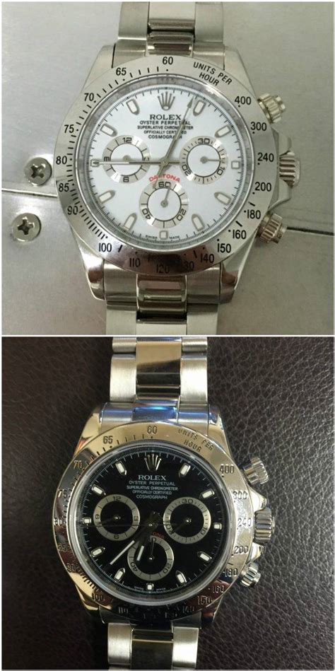 rolex daytona originale vs replica|rolex daytona knockoff.